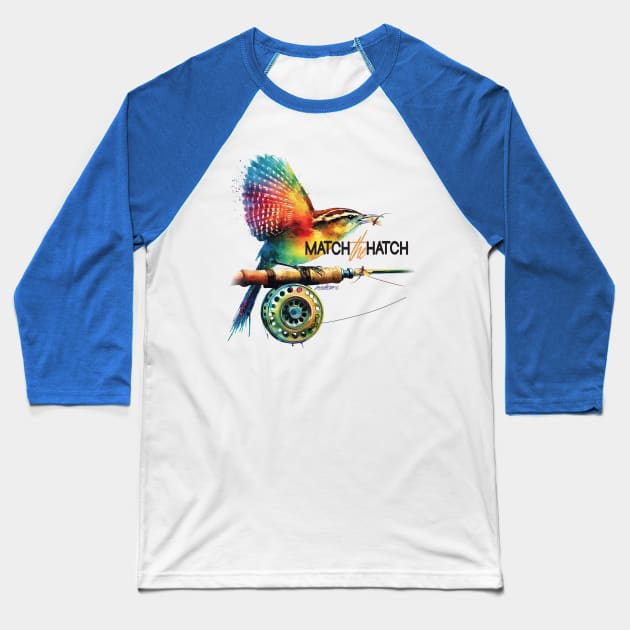 Match the Hatch Baseball T-Shirt by Billygoat Hollow